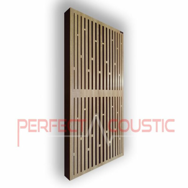 Acoustic panel with diffuser patterns (3)