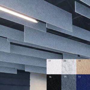 Extra Dense Pionowy wygłuszenie sufitu 120x30x1,2cm Bilnora