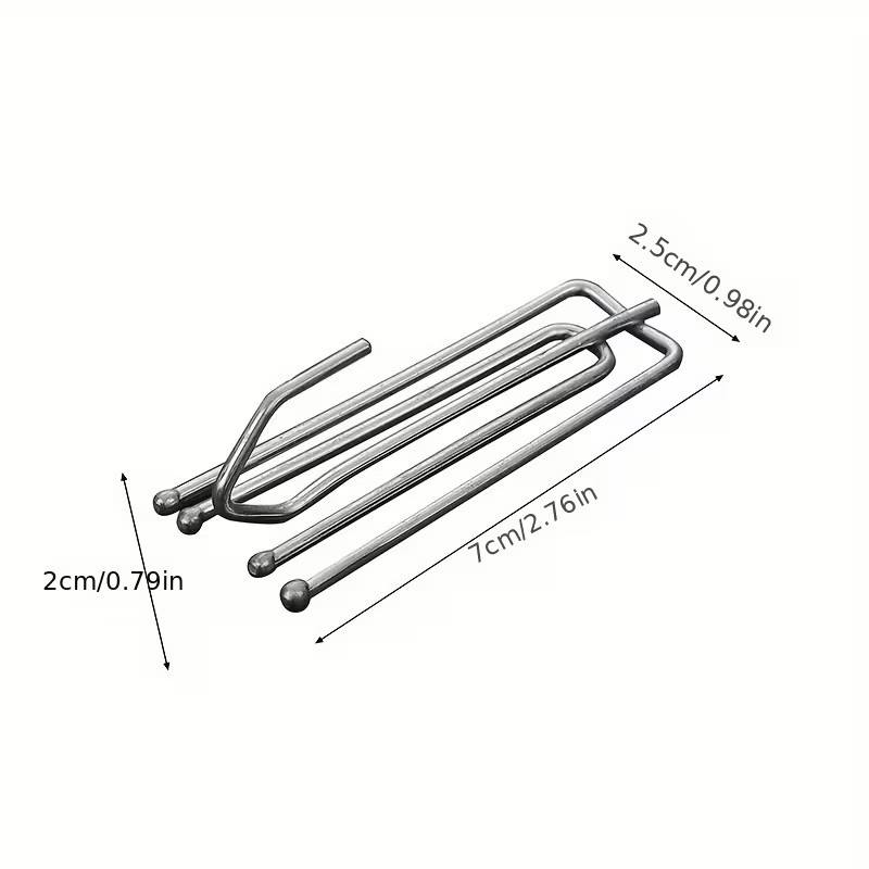 Hak do Marszczenia do Zasłon z Taśmą Marszczącą 8,5 cm