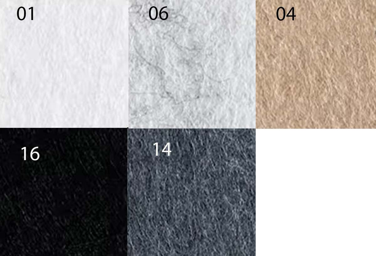 Bilnora Extra Dense filcowy panele akustyczne Półokrągły 30x30x0,9cm - obrazek 2