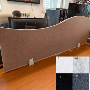 Panel Bilnora 120x40x1,2 cm – Przegroda akustyczna na biurko - Próbka nr 1