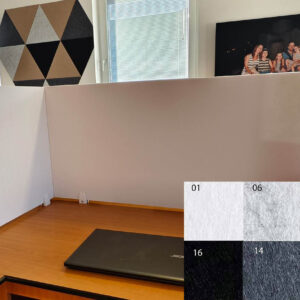 Panel Bilnora 120x60x1,2 cm – nowoczesne przegrody akustyczne biurowe