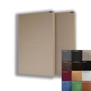 Pochłaniacz niskotonowy z podwójną skórzaną membraną