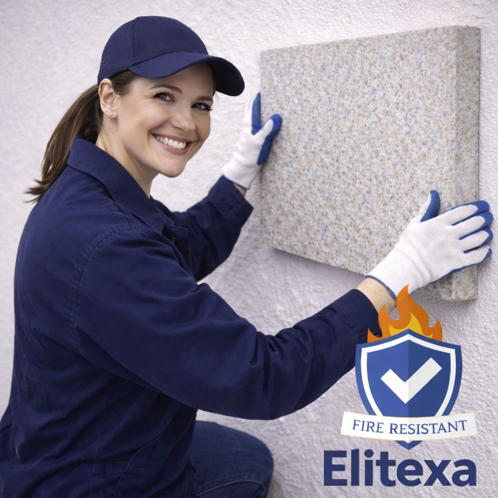 wygłuszający Elitexa Extra Dense na ścianę 100x50x2cm